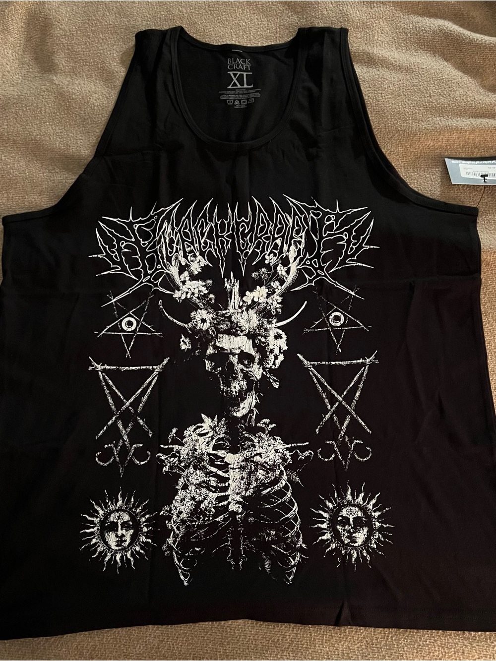 Blackcraft Cult Midsummer Blasphemy Tank Top XL New With Tags NWT